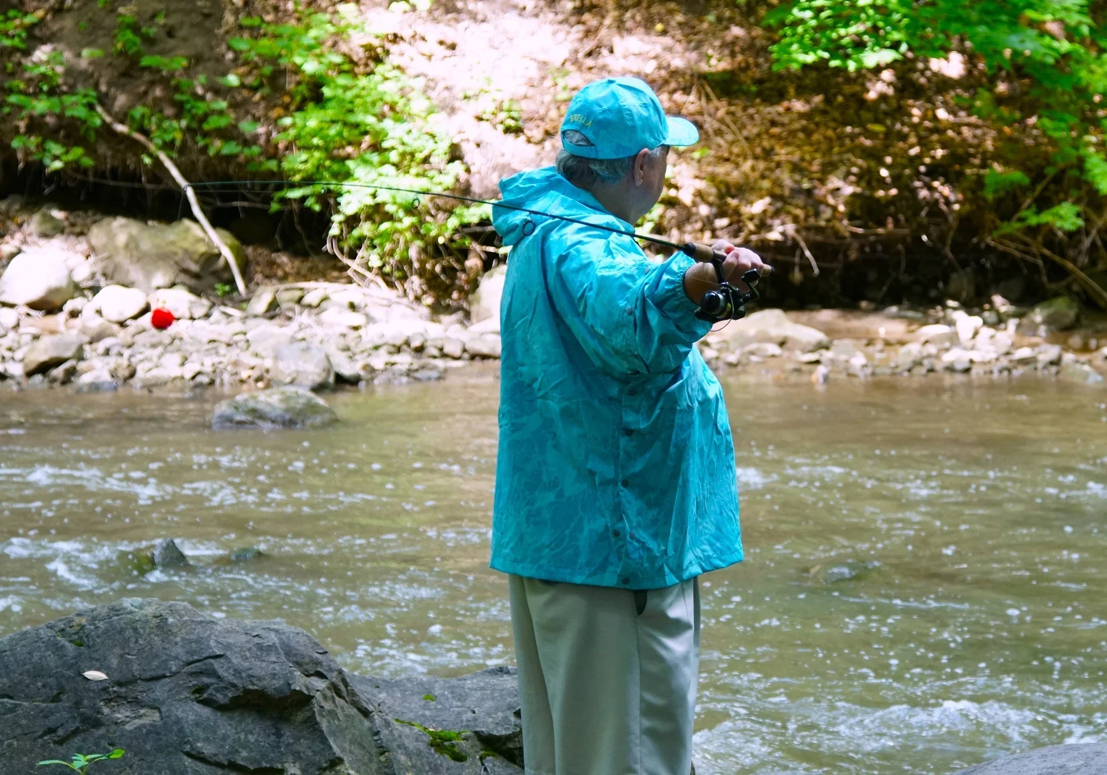 Brella Light Blue Rain Jacket