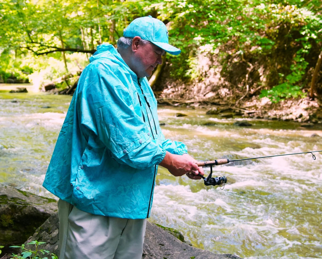Brella Light Blue Rain Jacket