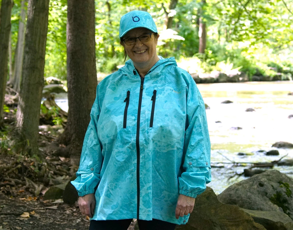 Brella Light Blue Rain Jacket