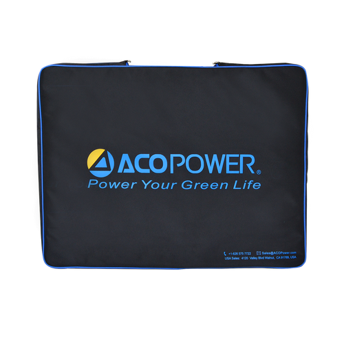ACOPower Plk 120W Portable Solar Panel Kit, Lightweight Briefcase with 20A Charge Controller