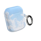 Cloud Sky AirPods Case — Blue Cloudscape Protective Charging Case