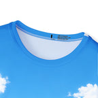 Ocean Horizon Sports Jersey — Blue Sky & Sea All-Over Print