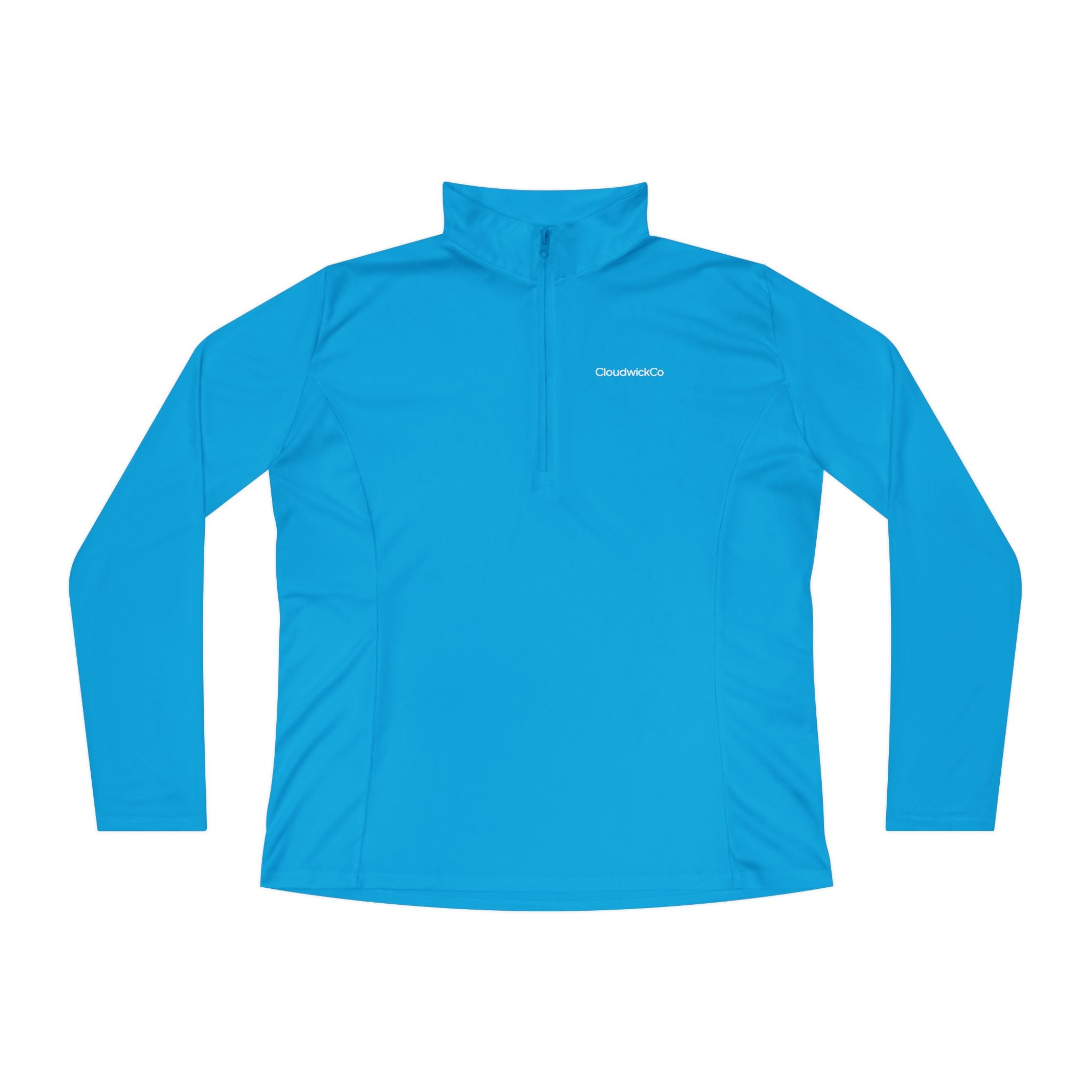 Ladies Quarter-Zip Pullover — Cloud Trail Performance Top