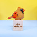 Hand-Carved Cardinal Bird DIY Painting Kit – Nature-Inspired Decor & Gifts
