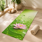 Lotus 'Grace in Motion' Foam Yoga Mat — Non-Slip Meditation & Pilates Mat