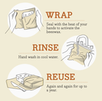 Bee's Wrap - Lunch Pack - Oceans Print