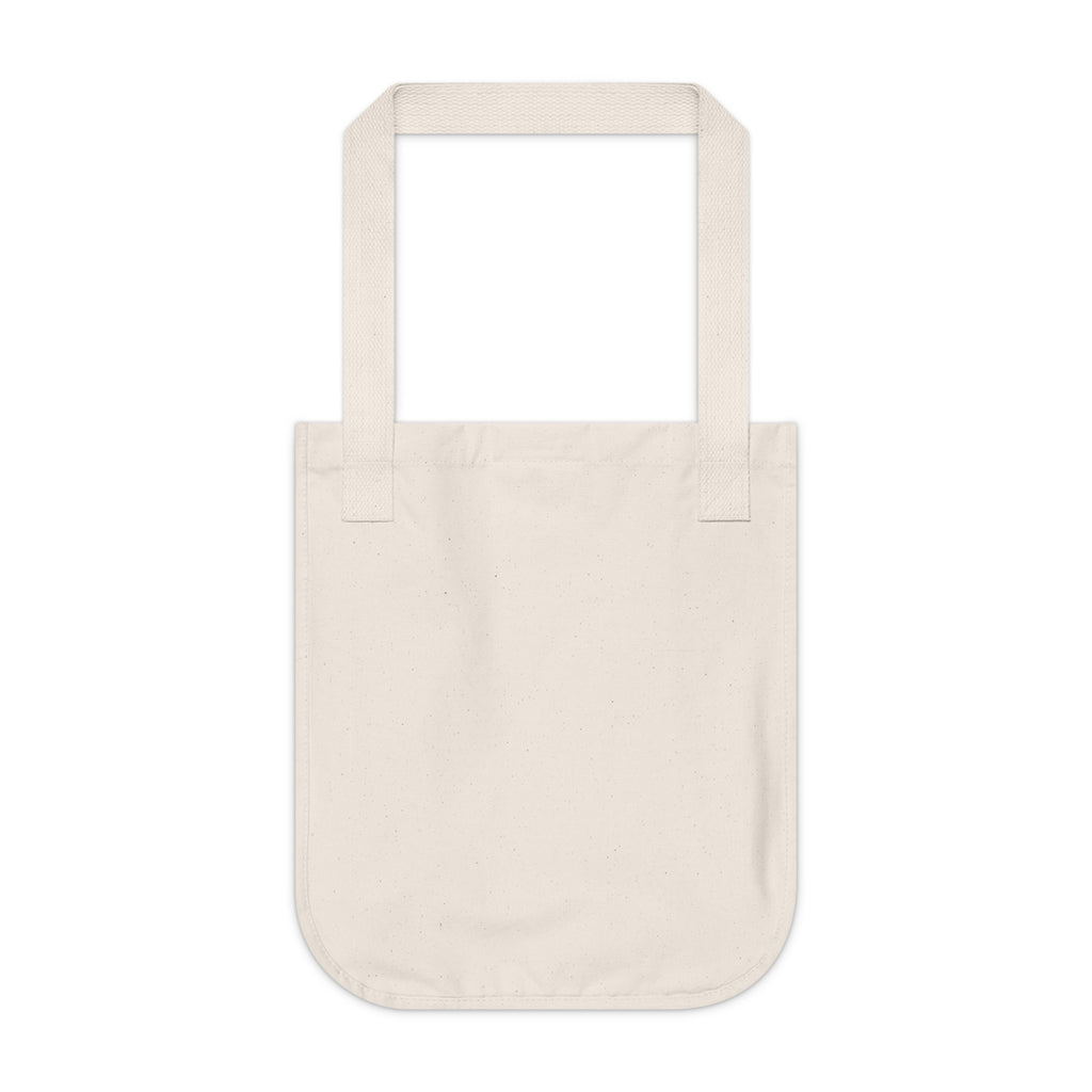 Tote — "move. breathe. live in peace." Organic Canvas Carry Bag