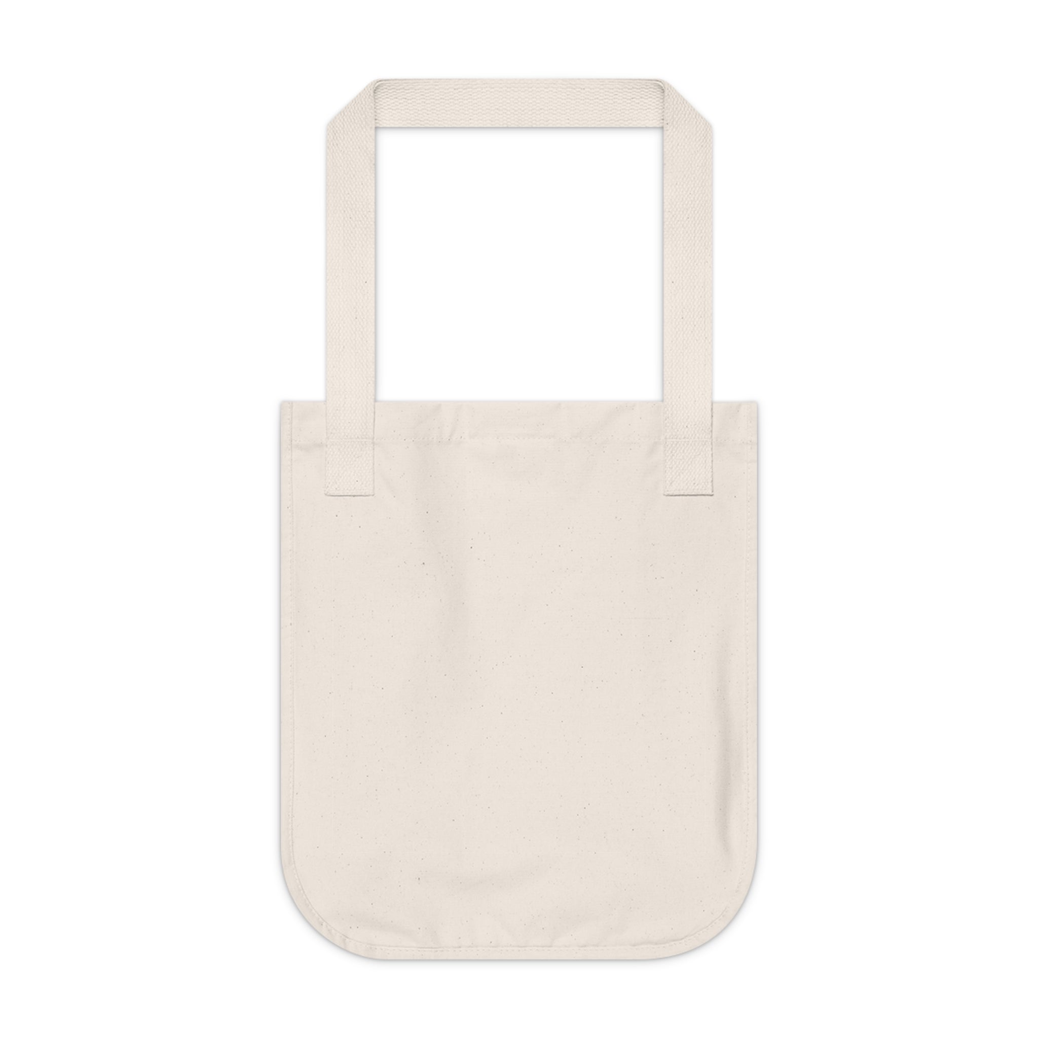 Tote — "move. breathe. live in peace." Organic Canvas Carry Bag