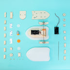 Paddlewheel Boat DIY Kit, Educational STEM Toy