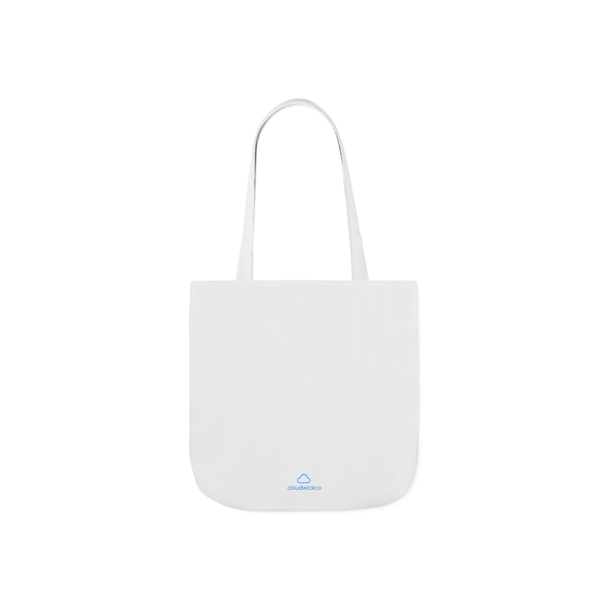 Eco Crystal Tote Bag — "feel the future" Canvas Reusable Market Bag