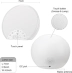 ANTDALIS Sunrise Alarm Clock Wake Up Light for Kids, Adults, Heavy Sleepers with Dual Alarms, Snooze, Sleep Aid with 7 Nature Sounds for Bedrooms with 8 Colors Night Light, FM Radio, Gift Ideas