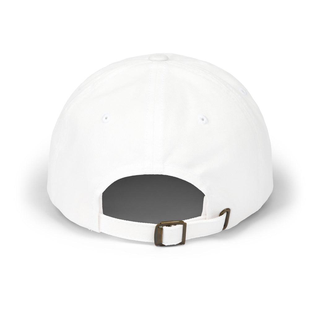 Dad Cap — Minimal Blue Cloud "breathe. receive. be still." Embroidered Relaxation Hat