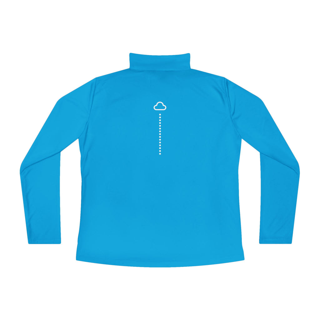 Ladies Quarter-Zip Pullover — Cloud Trail Performance Top