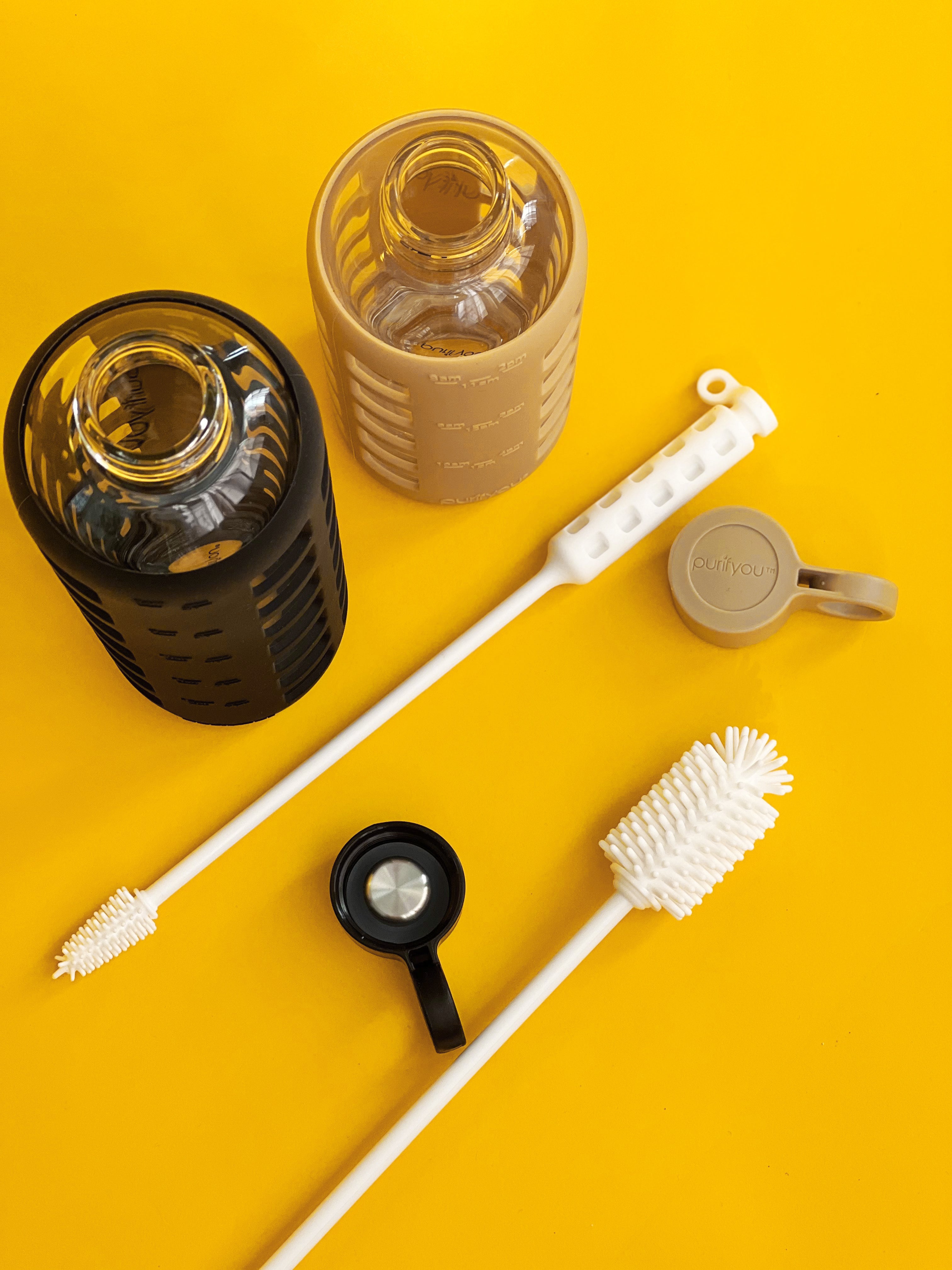 purifyou Reusable Silicone Bottle Brush (Set of 2)