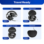 EMF Radiation-Free Air Tube Over-Ear Headphones