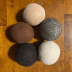 Locally Sourced Alpaca Wool Dryer Balls (Pack of 3)