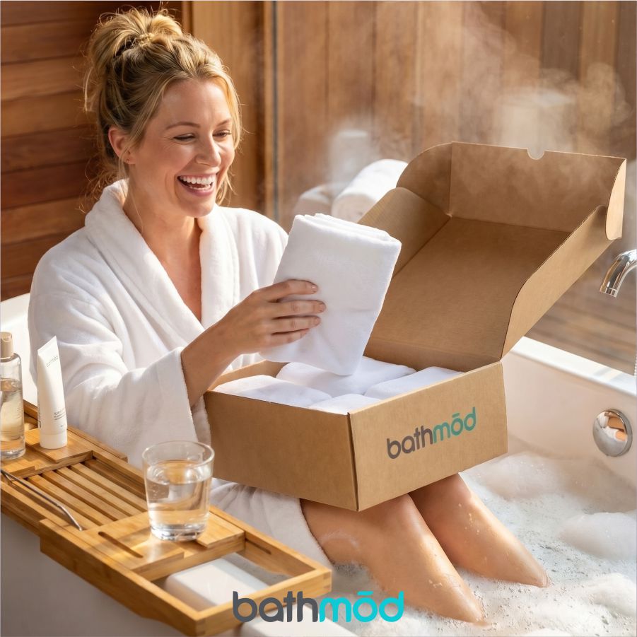Luxury Organic Bath Mats (Four Pack)