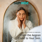 Luxury Organic Bathrobe & Slipper Set