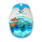 Skeuoss Frutiger Aero Aqua Liquid Mouse - Clear Blue