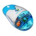 Skeuoss Frutiger Aero Aqua Liquid Mouse - Clear Blue