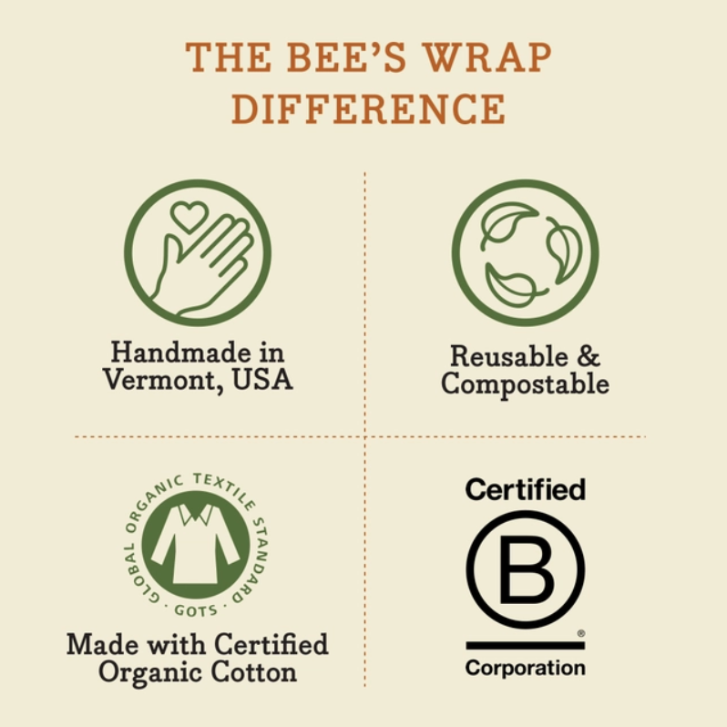 Bee's Wrap - Lunch Pack - Oceans Print