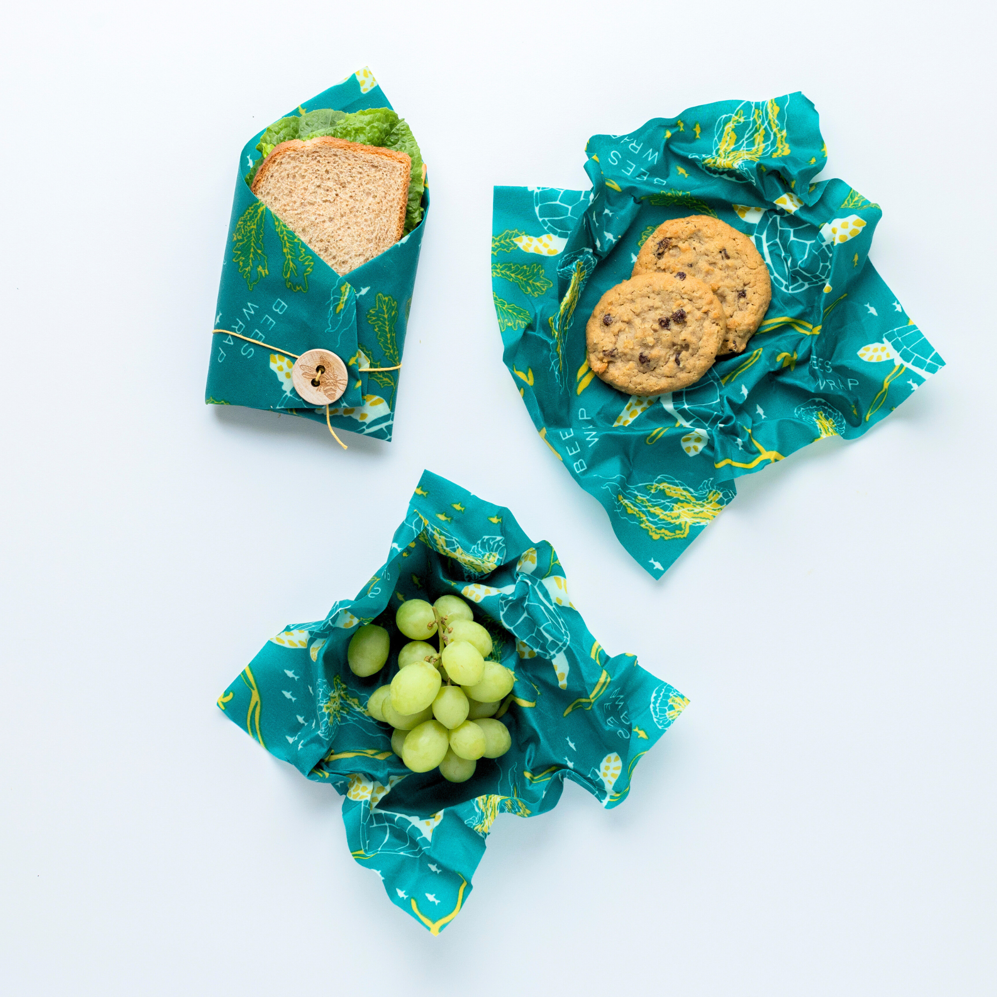 Bee's Wrap - Lunch Pack - Oceans Print