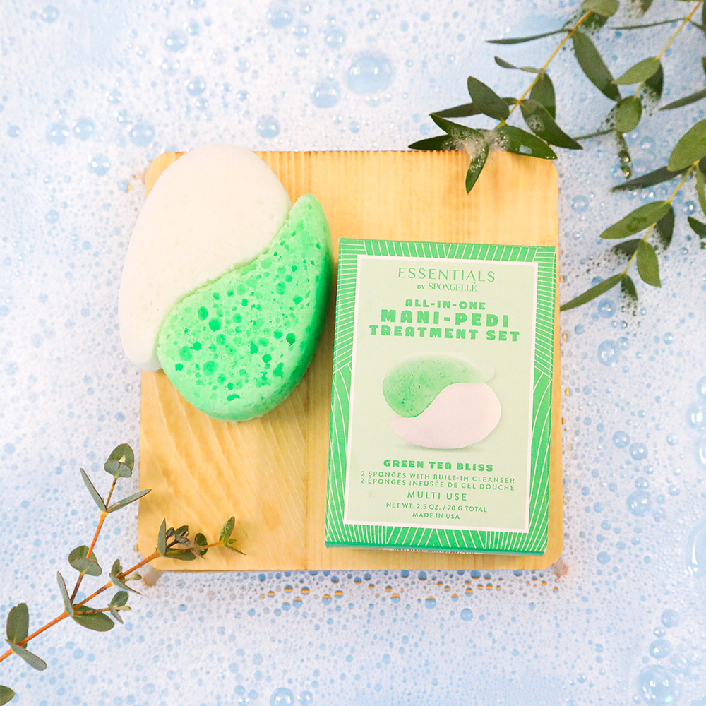 Green Tea Bliss Mani-Pedi Treatment Set | Essentials